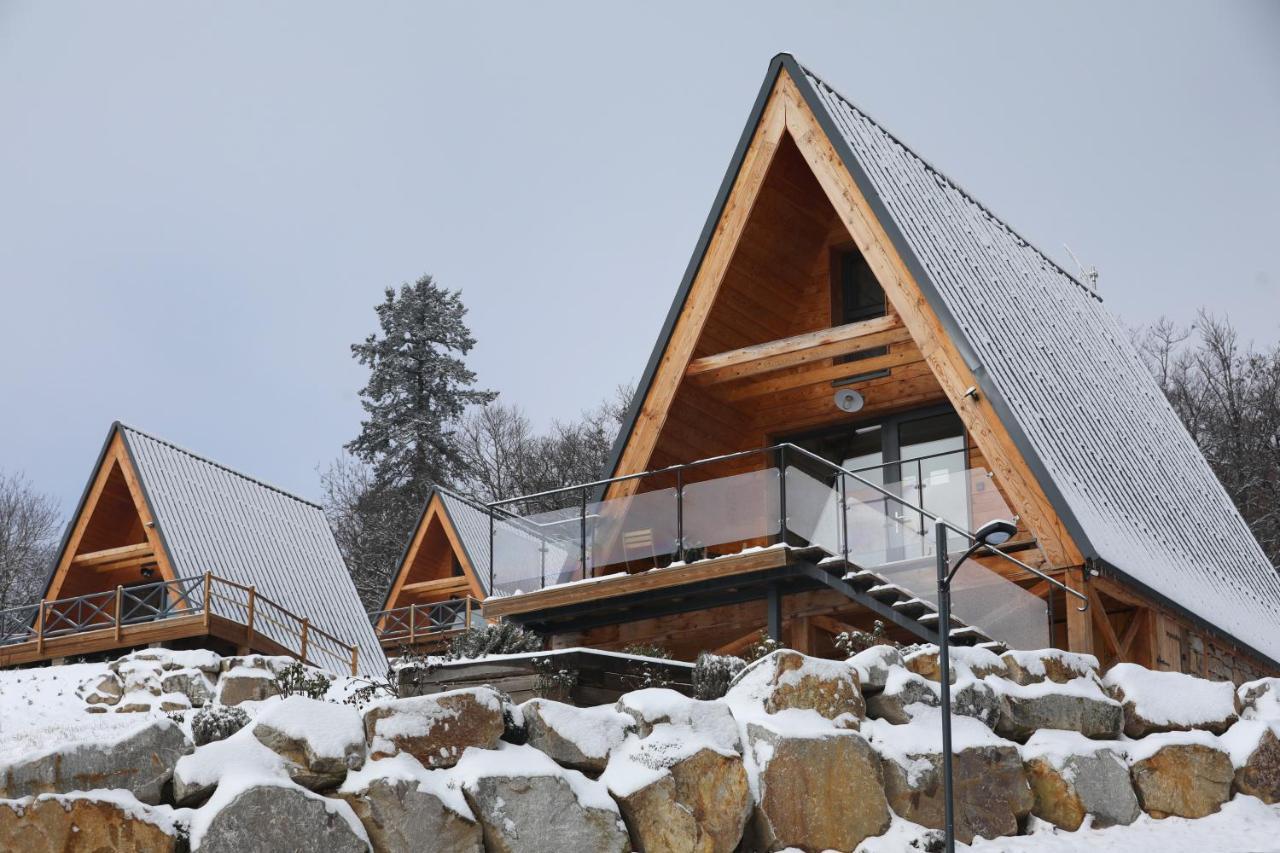 O Tipi Lodge Saint-Christo-en-Jarez エクステリア 写真